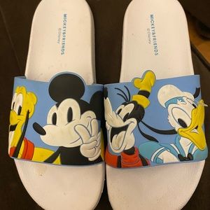 Disney At Primark Shoes Mickey and Friends Slides Never Worn Excellent Condition